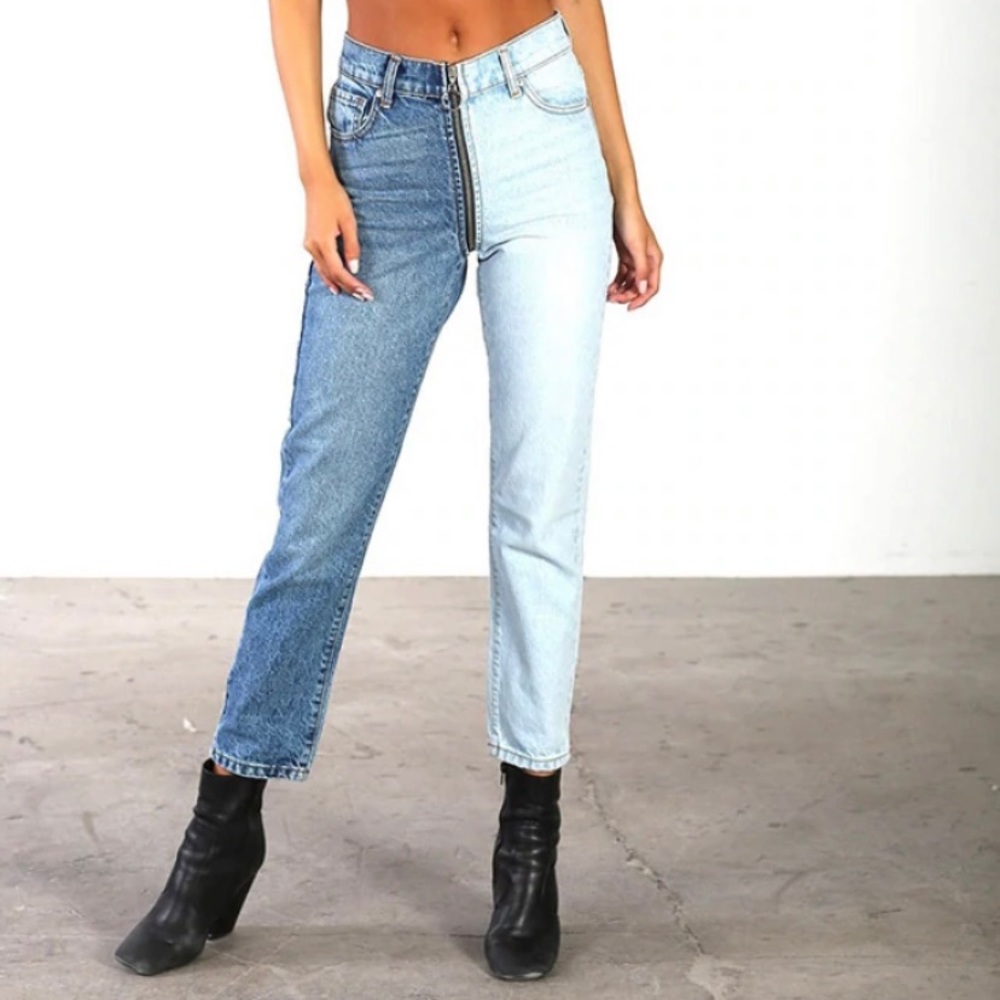 Yin Yang Crop Jeans (Tokyo Wash)